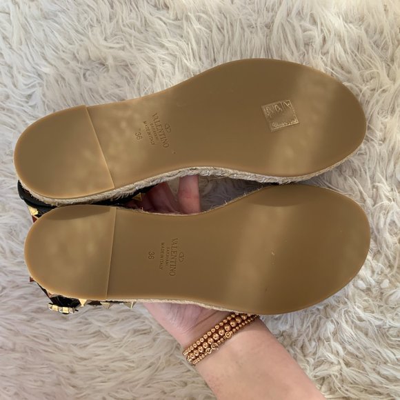 ❌SOLD❌Valentino Garavani Rockstud Espadrille - Picture 6 of 8